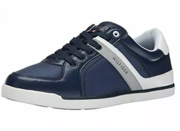 Tommy Hilfiger Men's Winslow Fashion Sneakers Blue Multi Size 10