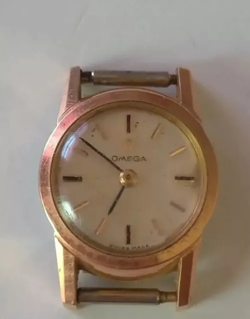 Orologio polso OMEGA Watch 17 jewels antico  1930 oro Gold vintage