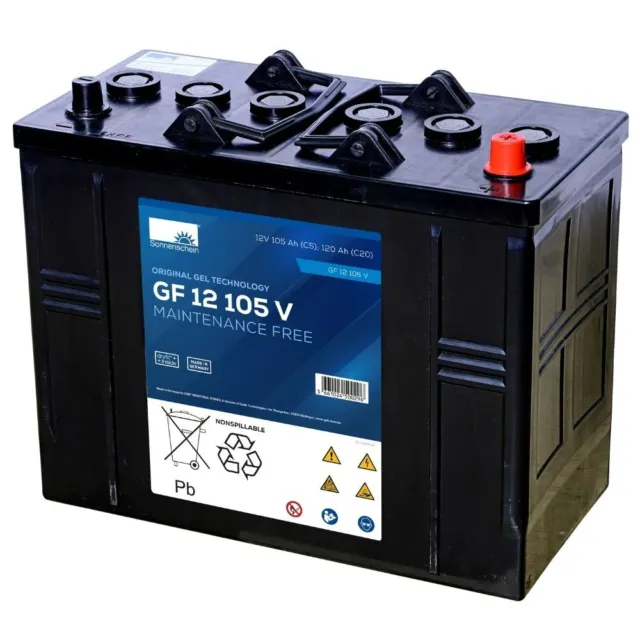 Exide GNB Sonnenschein GF 12 105 V GEL 12V 105Ah dryfit Industrie Batterie Akku