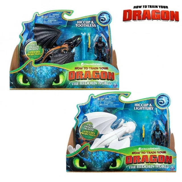 HOW TO TRAIN Your Dragon HICCUP and TOOTHLESS Action Figure Set