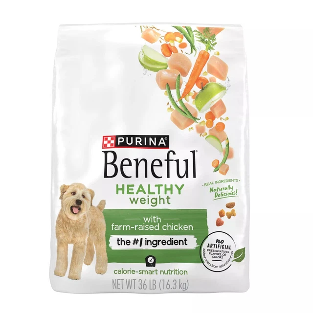PURINA BENEFUL HEALTHY Weight with Real Chicken Dry Dog Food 38.94