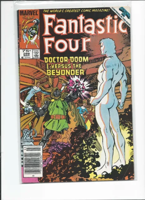 Fantastic Four  # 288    Secret Wars II !!!    Dr. Versus The Beyonder !!!