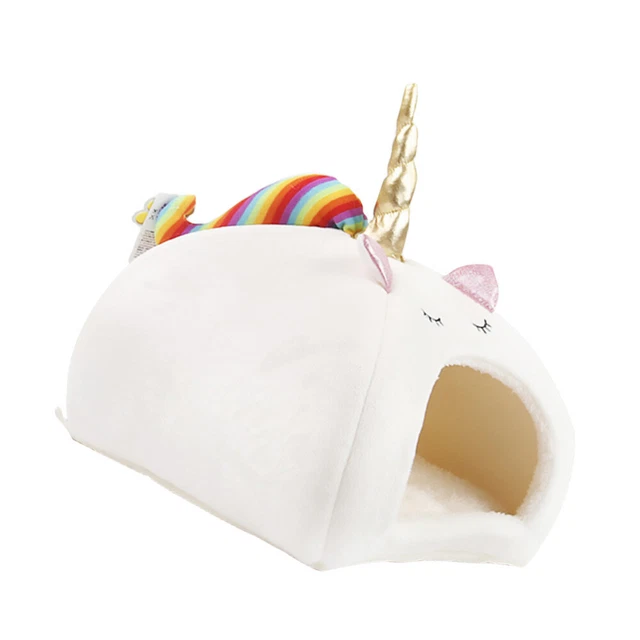 1pc Warme Kleine Pet Hütte Bett Hamster Winter Bett