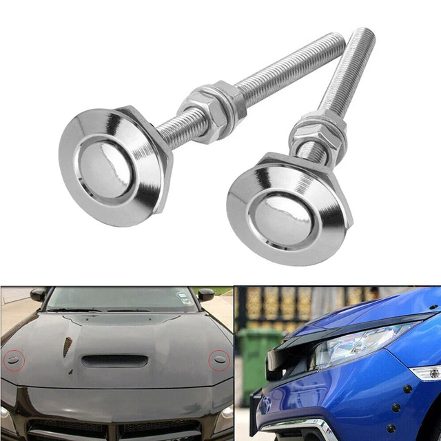 2 pz 22 mm pulsante perno cofano clip blocco auto sgancio rapido blocco paraurti