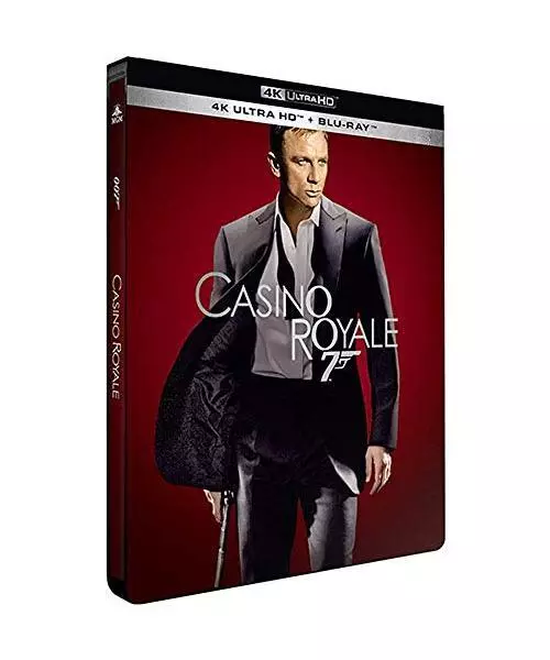 Casino Royale [4K Ultra HD + Blu-Ray-Édition boîtier SteelBook], Daniel Craig