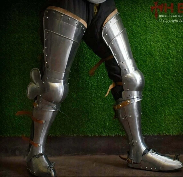 Chevalier jambe garde armure médiévale Halloween