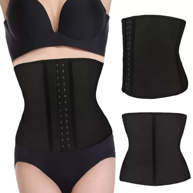 UK Popular Sport Latex Waist Trainer Cincher Short Torso Corset Body Shaper br