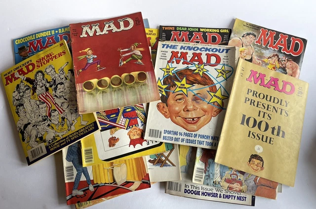 MAD Magazine lot w Mort Drucker's Mad Show-Stoppers & 30 other issues 60s 80s 90