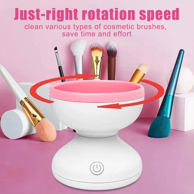 Portable USB Makeup Brush Cleaner Machine Electric Cosmetic Brush Cleaning Washi