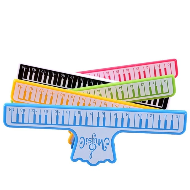 Efficient Plastic Clip for Organizing Piano Music Books and Sheet Music