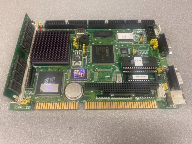 Advantech Industrial SBC CPU Board PCA-6145B/45L  486 Rev:C1 Motherboard