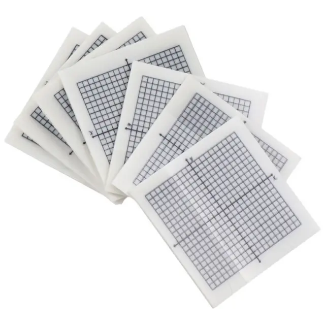 8PCS DURABLE MINI Graph Pads Paper Four Quadrant Self Stick Note $18.56 -  PicClick AU