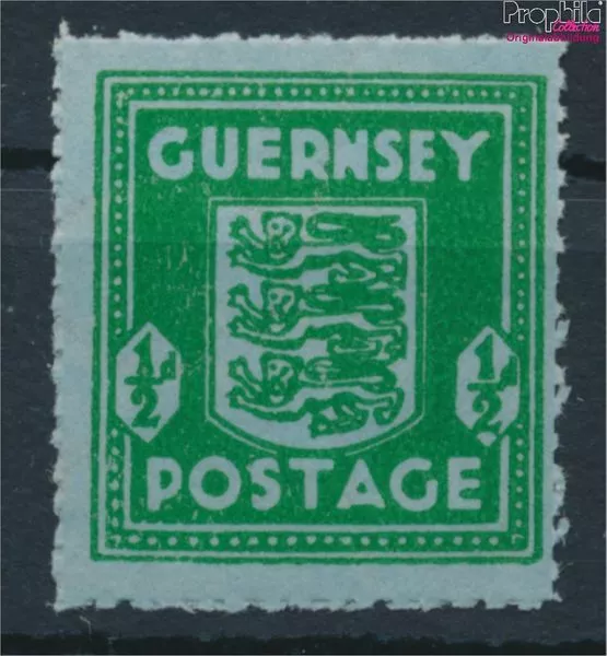 Briefmarken Guernsey (Dt.Bes.2.WK.) 1944 Mi 4 postfrisch (10221179