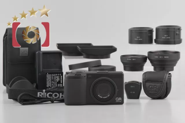 "Shutter count 294" Ricoh GR Digital II 10.0 MP Digital Camera  "Non APS-C"