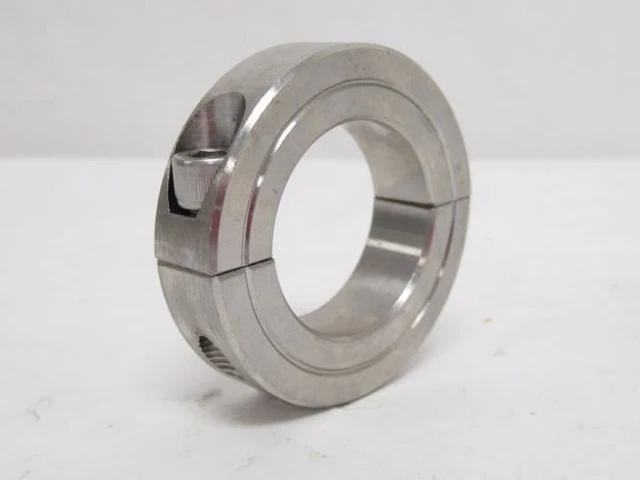 192236 Old-Stock; MFG- 1L723 Shaft Clamp Collar; SS; 1-1/4"ID x 2-1/16"OD