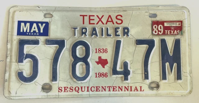 “Flair” January 1951 US Texas, License Plates, Automobilia, Transportation
