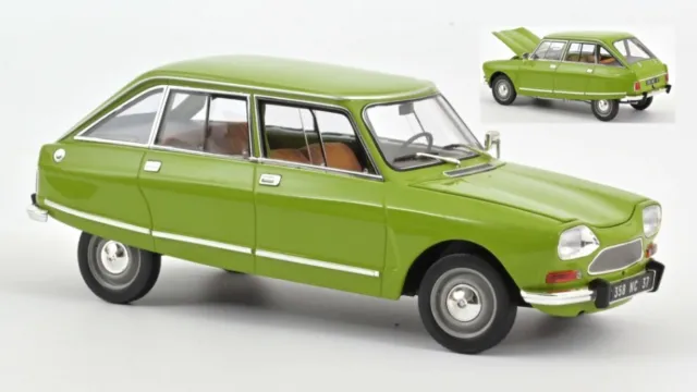 Miniature voiture auto 1:18 Norev Citroen Ami 8 Club 1969 diecast Modélisme