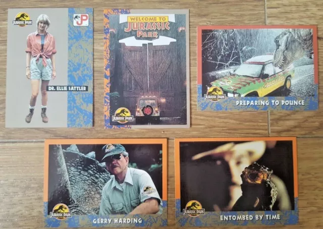 Jurassic Park (1993) - Topps Trading Cards