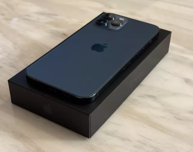 Apple iPhone 12 Pro Max - 256gb - Pacific Blue (Unlocked)