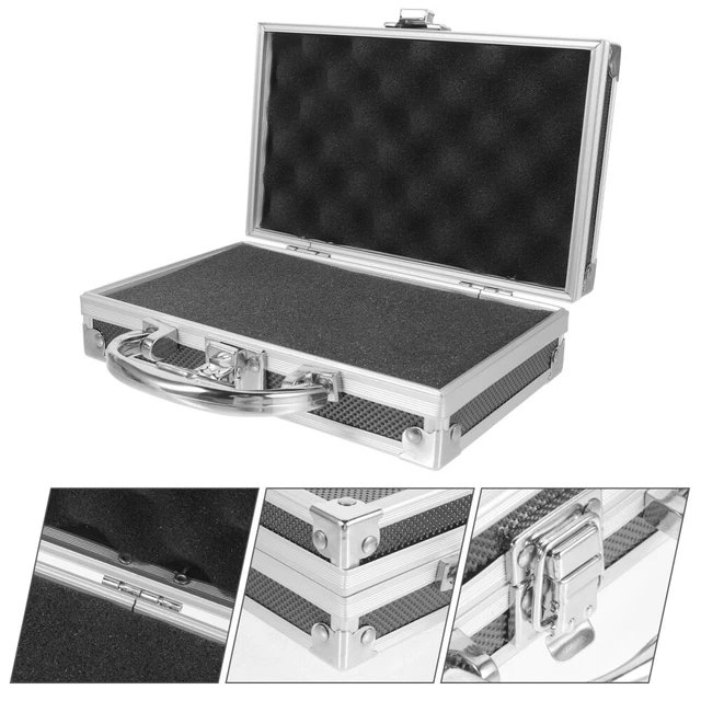 Scatola portaoggetti portatili portatili lega robusta gadget custodia piccola medicina