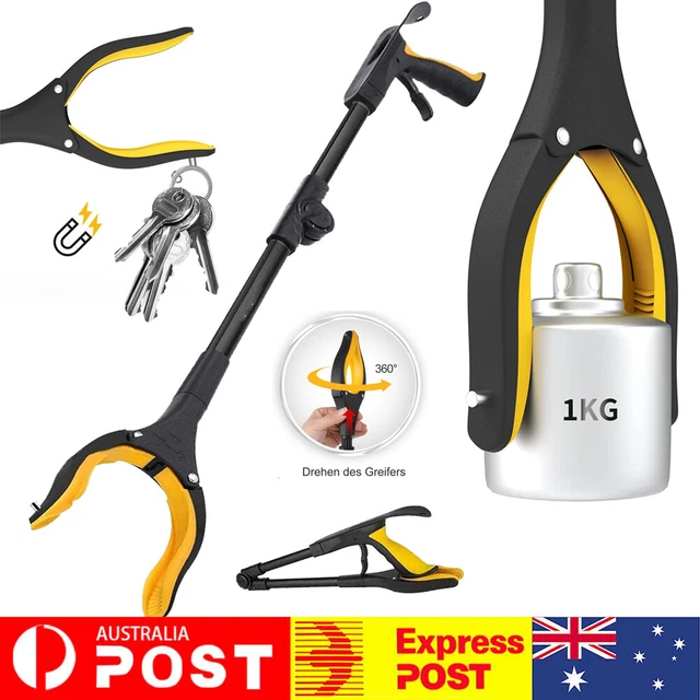 Heavy Duty Grabber Kit Industrial Pick Up Stick Hand Grip Reach Trash Reacher