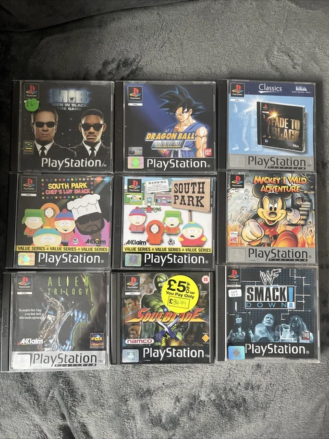 playstation ps1 games bundle
