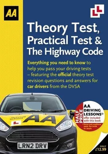 Theory Test, Practical Test & the Highway Code (AA Driving Test Series) By AA P