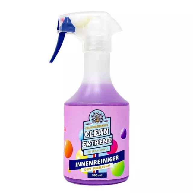 CLEANEXTREME Auto-Innenreiniger BUBBLEGUM 500ml Innenreinigung Cockpit Leder