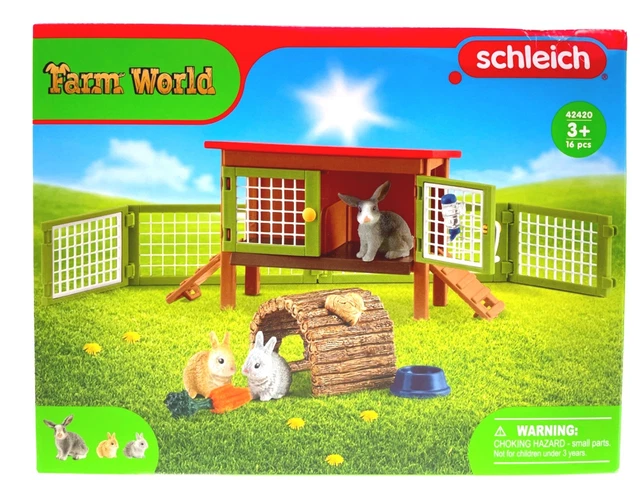 Schleich 42605 FAR WORLD Enseble De Figurines Aniaux De La Fere