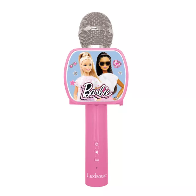 Lexibook Kinder Barbie Kabelloses Karaoke Mikrofon Mit Bluetooth - Mic240Bb