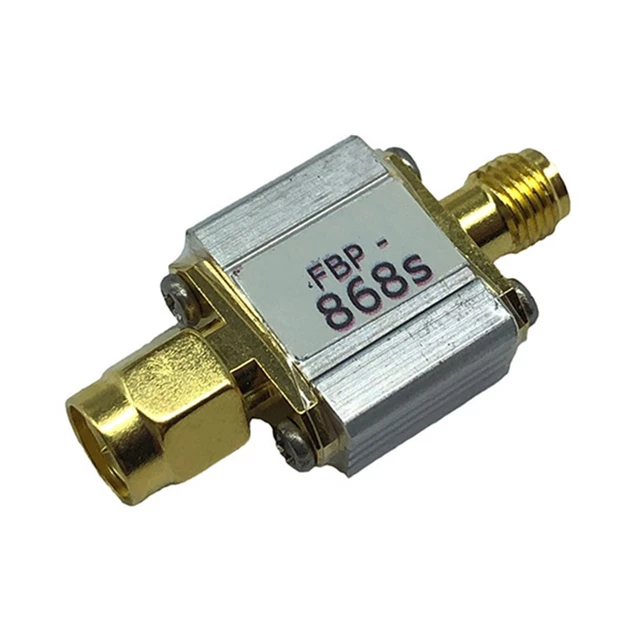 Filtre Passe-Bande 433 MHz - Réduction De Bruit Pour Drones Et Télécommandes - Interface SMA, 50 Ohms