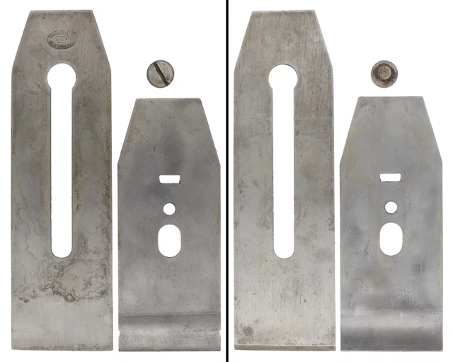 Founder's Grade 2 3/8" Iron/Chip Brkr. for Sargent No. 422 Plane - mjdtoolparts