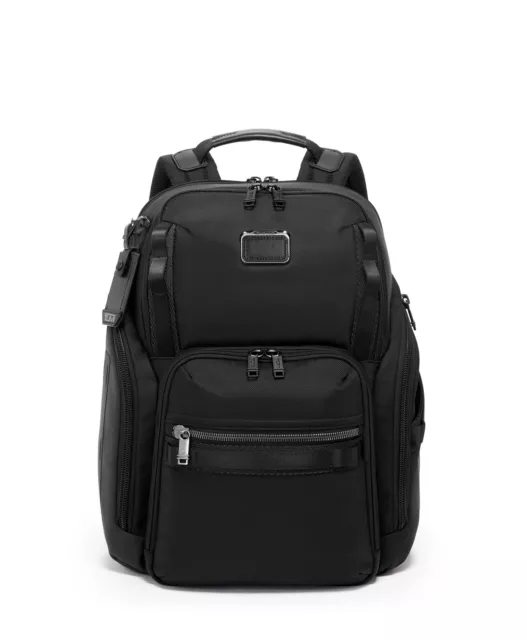 TUMI ALPHA BRAVO Search Backpack BLACK 0232789D MSRP $550 100% Authentic!