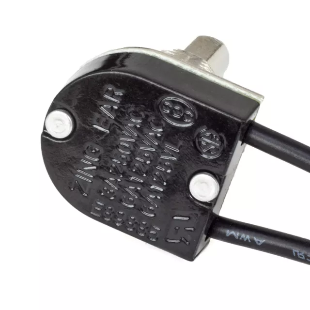 Zing Ear Inline Push Button Light Lamp Canopy Switch Single Pole 3/8" 5/8" Shank 2