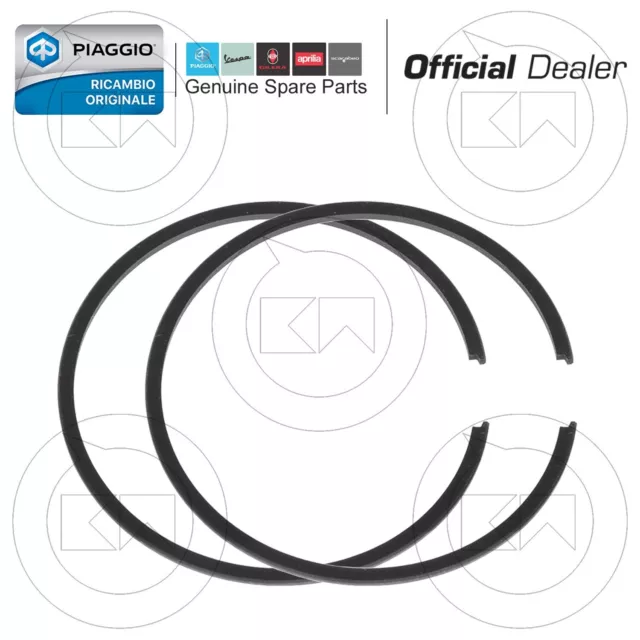 Serie Fasce Elastiche Ø 57,8 Originali Piaggio Pistone Vespa Px 150 Px150 2012