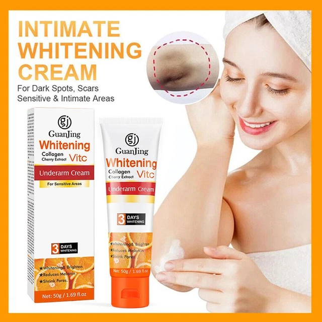 Crema blanqueadora de axilas para axilas VC área oscura aclaradora crema de belleza