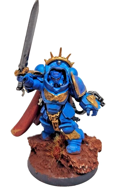 CAPTAIN IN GRAVIS Armour - Primaris Space Marines - Warhammer 40k EUR 2 - Foto 3