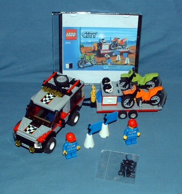 Town: City, Dirt Bike Transporter Set 4433 - Lego - 2012 - Used
