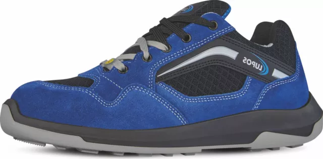 LUPOS ESD Sicherheitsschuhe Arbeitsschuhe Halbschuh Loop Pace S1P Gr. 44