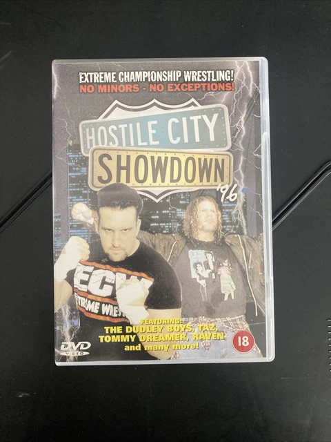 *RARE* ECW HOSTILE City Showdown 96 Dvd EUR 29,23 PicClick FR