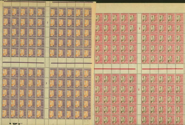 Guadeloupe French Colony 1928 -MNH. Yvert Dues Nr.:28/37. Sheet100(EB) AR1-01206