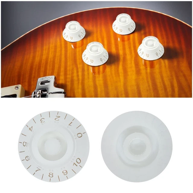 Boutons de volume de tonalité Interrupteur de réglage de basse For Les Paul LP