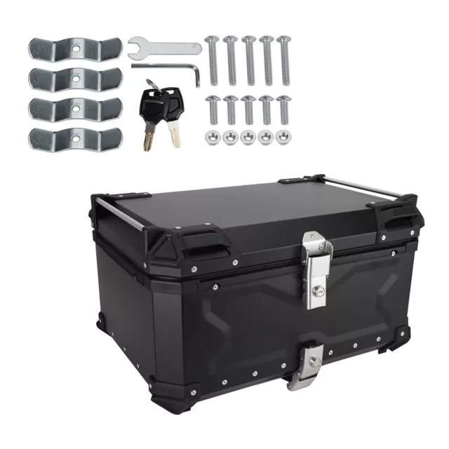 Tail Box Top Luggage Box Pack Trunk Universal 65L For Bmw R1200Gs R1250Gs F750Gs