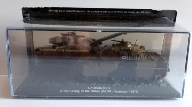 Die Cast Panzer Chieftain Mk 5 Allemagne 1975 Échelle 1:72 N°68