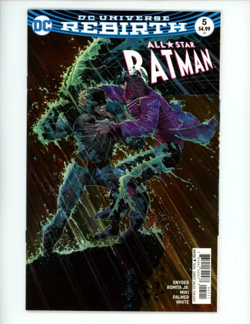 All Star Batman #5 Comic Book 2017 NM DC Universe Rebirth Comics