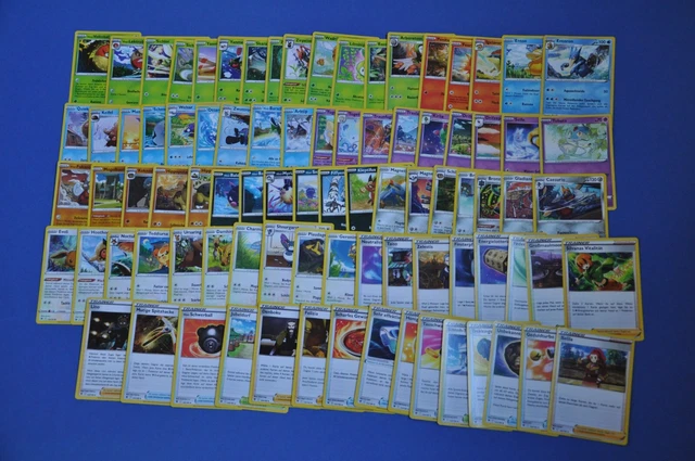 Pokemon Sammlung Karte Set Uncommon Common Komplettset  Astralglanz deutsch