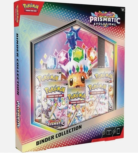 Pokemon Scarlet Violet Prismatic Evolutions Binder Collection Englisch main image 0