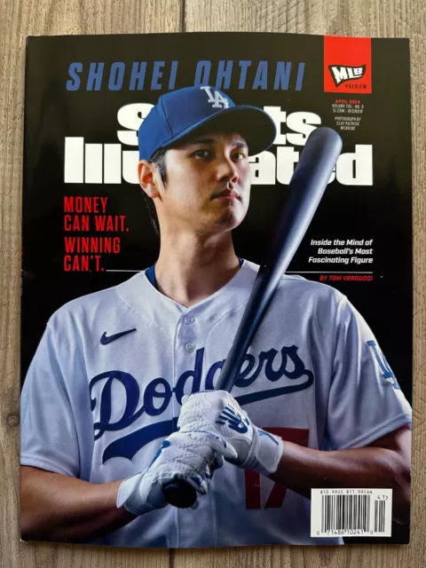 SHOHEI OHTANI Los Angeles Dodgers SPORTS ILLUSTRATED Magazine April 2024 Issue