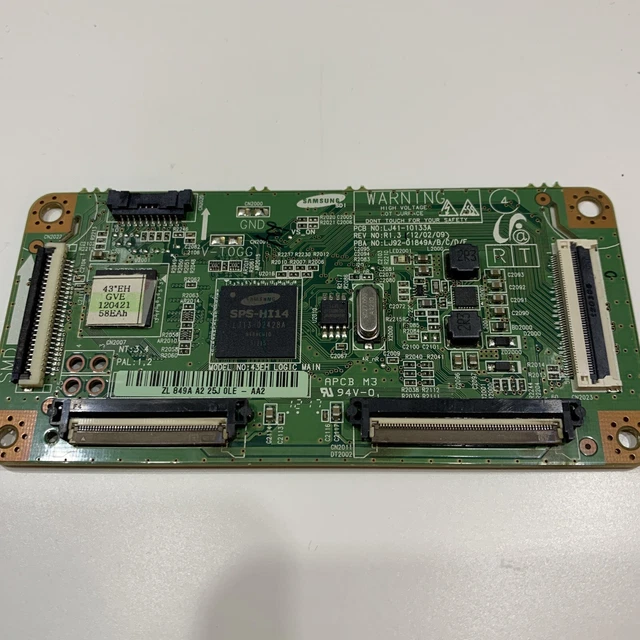 Carte Tcon Lj41-10133A Lj92-01849A/B/C/D/E Rev R1.3 Pour Tv Samsung