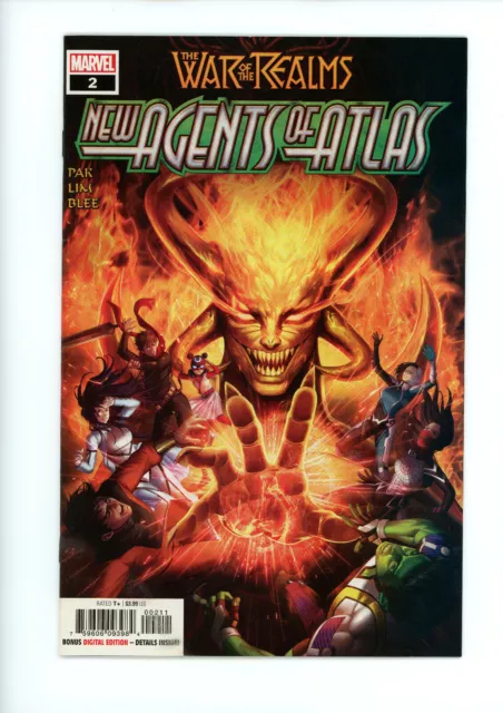 2019 Marvel Comics War of Realms New Agents of Atlas #2 1st Print Sword Master